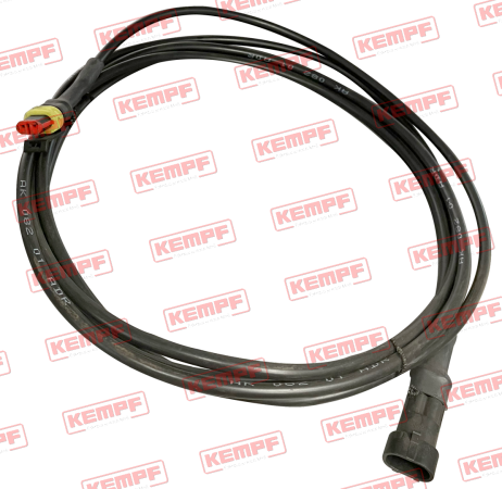 105246 Kempf Leitung GR 2-pol 3000mm, Stecker/Buchse Stecker/Buchl